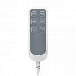 Elektrisk behandlingssäng SILLON CLASSIC vit 3-motor havssalt färg