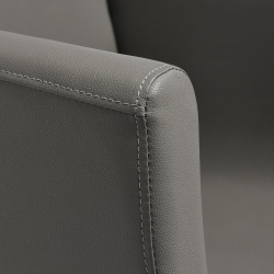 Frisörstol Gabbiano Mataro grå