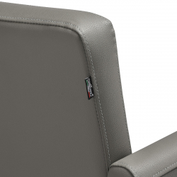 Frisörstol Gabbiano Mataro grå