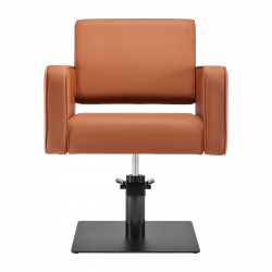 Frisörstol Gabbiano Bilbao brun
