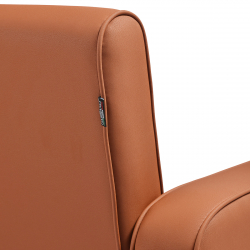 Frisörstol Gabbiano Bilbao brun