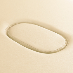 Bärbar massagebänk / behandlingssäng BALANCE ALUMINIUM 2 segment krämfärg + väska