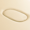 Bärbar massagebänk / behandlingssäng BALANCE ALUMINIUM 2 segment krämfärg + väska