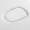 Bärbar massagebänk / behandlingssäng BALANCE ALUMINIUM 3 segment med lutning vit + väska