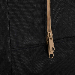 Bärbar massagebänk / behandlingssäng Balance Wide svart / trä + väska