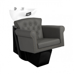 Schamponeringsstol GABBIANO BERLIN grå