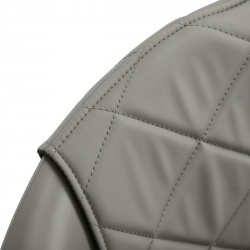 Frisörstol Hair System Halo Grigio Oro grå