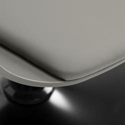 Frisörstol Hair System Halo Grigio grå