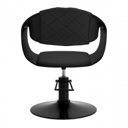 Frisörstol Hair System Halo Noir svart