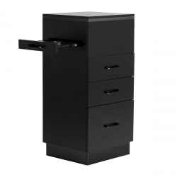 Lådhurts Gabbiano 2027B svart för skönhetssalonger