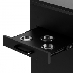 Lådhurts Gabbiano 2027B svart för skönhetssalonger