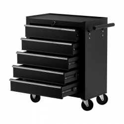 Arbetsvagn / rullvagn PRO INK 005 svart för tatueringsstudior / salonger