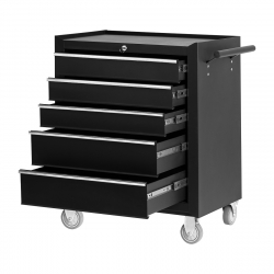 Arbetsvagn / rullvagn PRO INK 005 svart för tatueringsstudior / salonger