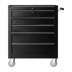 Arbetsvagn / rullvagn PRO INK 005 svart för tatueringsstudior / salonger