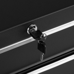 Arbetsvagn / rullvagn PRO INK 005 svart för tatueringsstudior / salonger