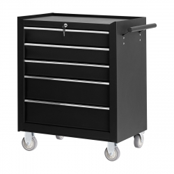 Arbetsvagn / rullvagn PRO INK 005 svart för tatueringsstudior / salonger