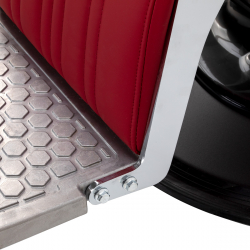 Barberarstol GABBIANO ELIAS röd