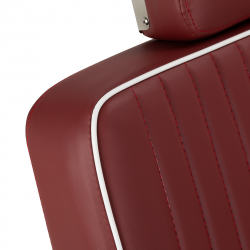 Barberarstol GABBIANO VISIONERIO röd