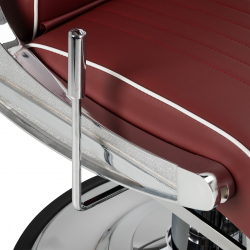 Barberarstol GABBIANO VISIONERIO röd