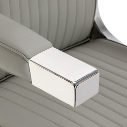 Barberarstol GABBIANO VISIONERIO grå