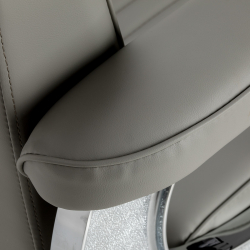 Barberarstol GABBIANO VISIONERIO grå