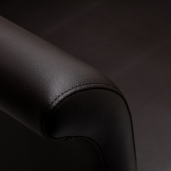 Frisörstol Gabbiano Lucca brun