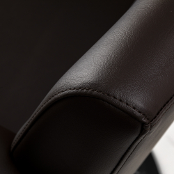 Frisörstol Gabbiano Lucca brun