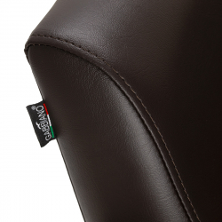 Frisörstol Gabbiano Lucca brun