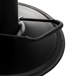 Frisörstol Gabbiano Lucca brun