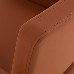 Frisörstol Gabbiano Vitoria brun