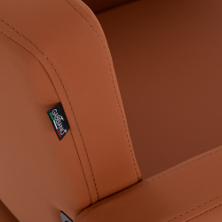 Frisörstol Gabbiano Vitoria brun