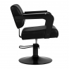 Frisörstol Hair System Jet Noir svart