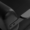 Frisörstol Hair System Jet Noir svart