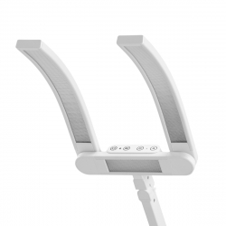 Arbetslampa / bordslampa GLOW L05 22W halvmåne vit