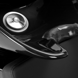 Schamponeringsstol GABBIANO Vitoria svart