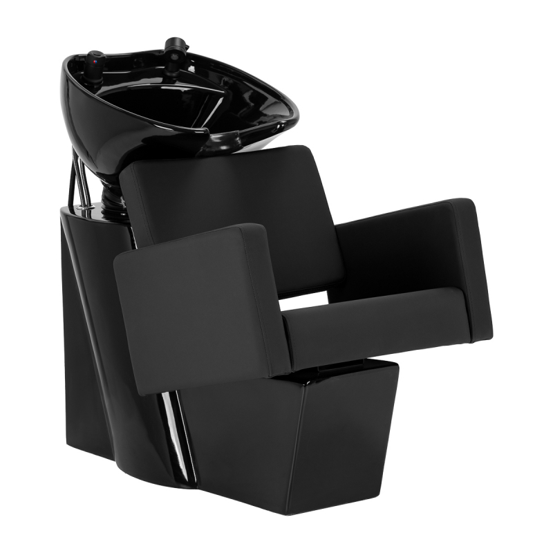 Schamponeringsstol GABBIANO Vitoria svart