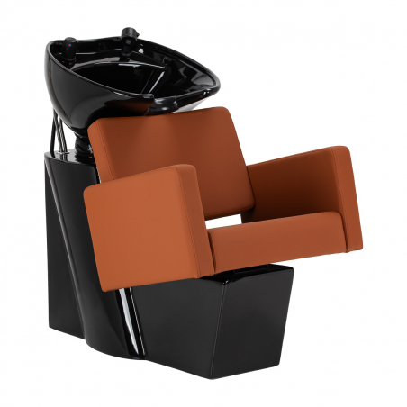 Schamponeringsstol GABBIANO Vitoria brun