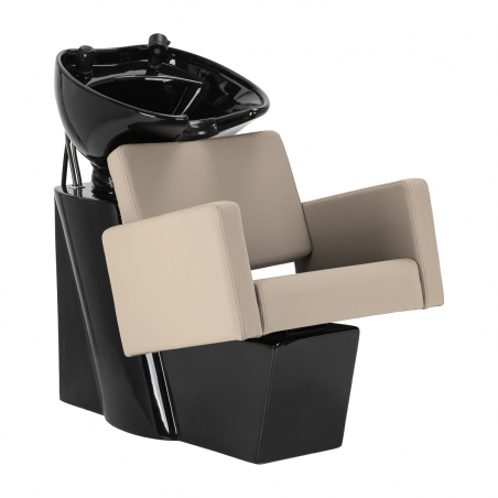 Schamponeringsstol GABBIANO Vitoria gråbeige