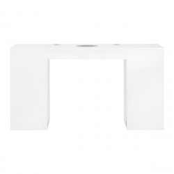 Manikyrbord 324 vit med dammuppsamlare med kassettfilter