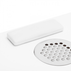 Manikyrbord 324 vit med dammuppsamlare med kassettfilter