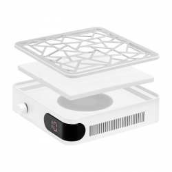 Dammuppsamlare / utsug MOMO P10 med kassettfilter för nagelvård