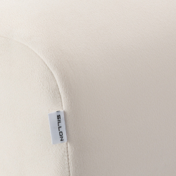 Behandlingsstol SILLON UMBRA Velour vit (ögonfransar / ögonbryn)