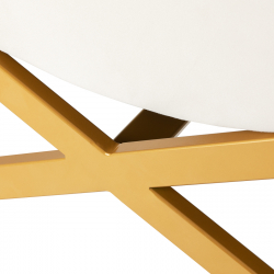 Behandlingsstol SILLON UMBRA Velour vit (ögonfransar / ögonbryn)