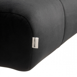 Behandlingsstol SILLON CORONA Velour svart (ögonfransar / ögonbryn)
