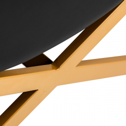 Behandlingsstol SILLON ALBA svart (ögonfransar / ögonbryn)