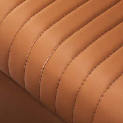 Barberarstol GABBIANO VISIONERIO ljusbrun