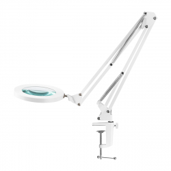 Förstoringslampa / bordslampa GLOW 308 LED 8 dioptrier (3 ggr) vit