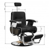 Barberarstol GABBIANO LIVIO svart
