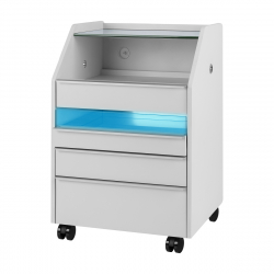 Assistansbord / rullvagn 984 grå med inbyggd sterilisering