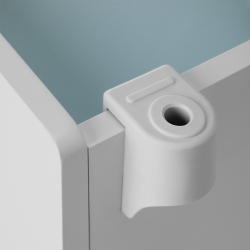 Assistansbord / rullvagn 984 grå med inbyggd sterilisering